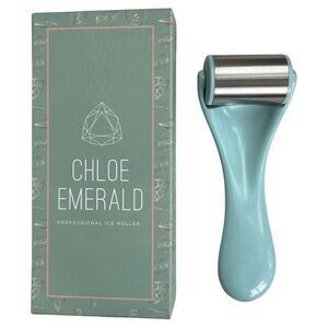 Chloe Emerald Cold Therapy Ice Roller for Face & Body • New In Box